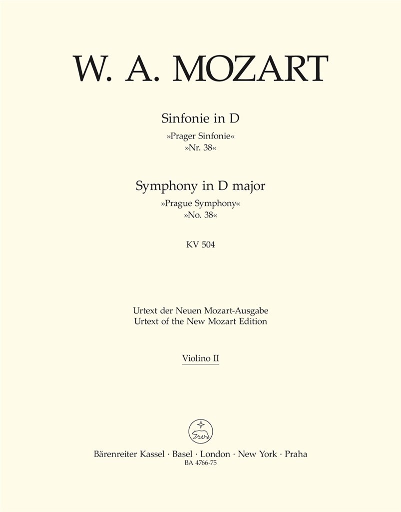 Symphony in D major No. 38